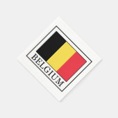 Belgien Serviette (Ecke)