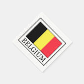Belgien Serviette (Ecke)