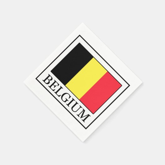 Belgien Serviette (Ecke)