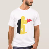 Belgien Siegel T-Shirt (Vorderseite)
