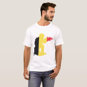 Belgien Siegel T-Shirt (Vorne ganz)