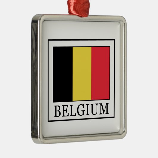 Belgien Silbernes Ornament (Rechts)