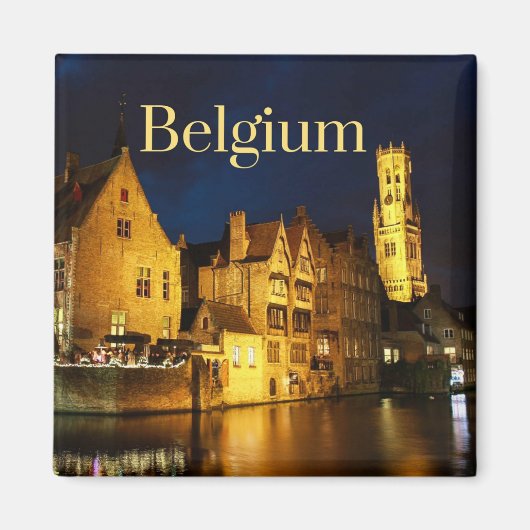 Belgien Souvenir Magnet (Vorne)