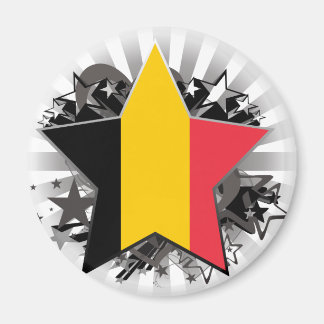 Belgien Star Magnet