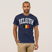 Belgien-Stil T-Shirt (Vorne ganz)