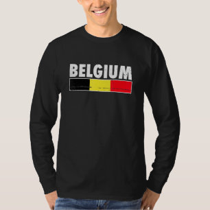 Belgien Stolz Belgische Flagge 2 T-Shirt