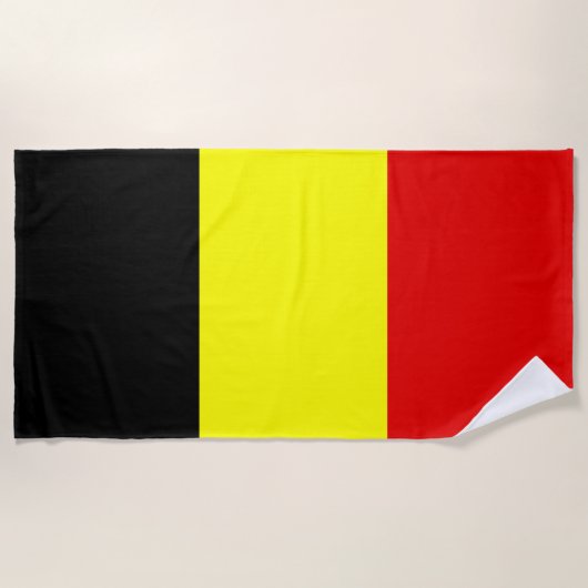 Belgien Strandtuch (Vorderseite)