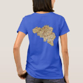 Belgien T - Shirt "Flag" und "Karte" (Rückseite)