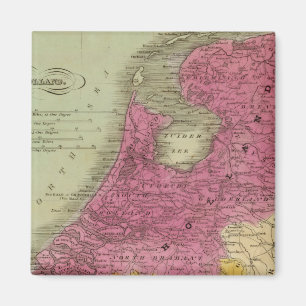 Belgien und die Niederlande Magnet