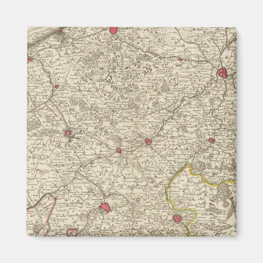 Belgien und Frankreich 2 Magnet (Vorne)