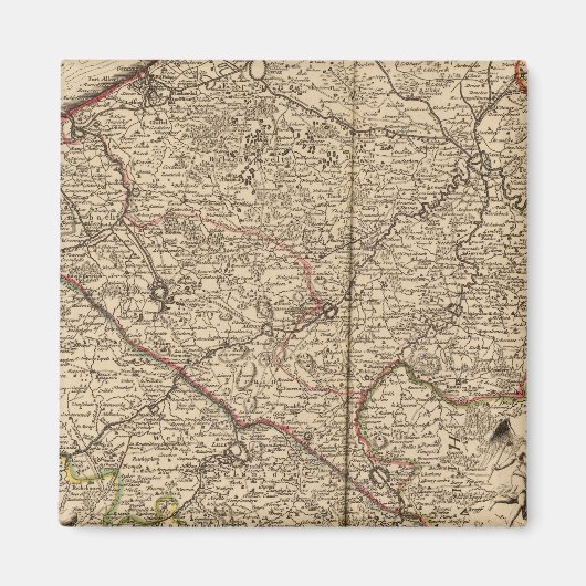 Belgien und Frankreich Magnet (Vorne)