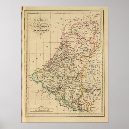 Belgien und Holland, 1812 Poster (Vorne)