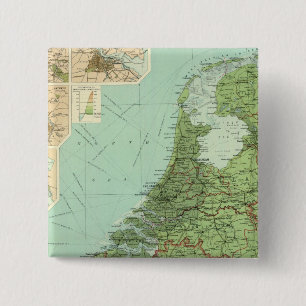 Belgien und Holland Button