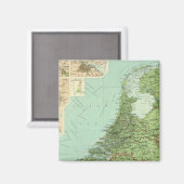 Belgien und Holland Magnet (Vorderseite/Rückseite)