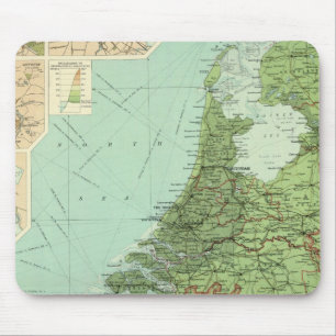 Belgien und Holland Mousepad