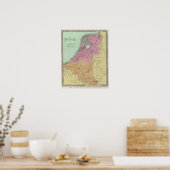 Belgien und Holland Poster (Küche)