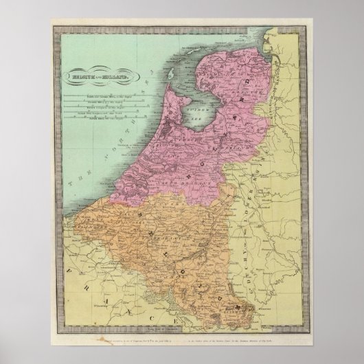 Belgien und Holland Poster (Vorne)