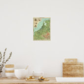 Belgien und Holland Poster (Küche)