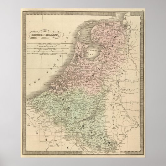 Belgien und Holland Poster (Vorne)