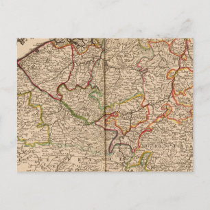 Belgien und Luxemburg Postkarte