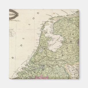 Belgien und Niederlande 2 Magnet