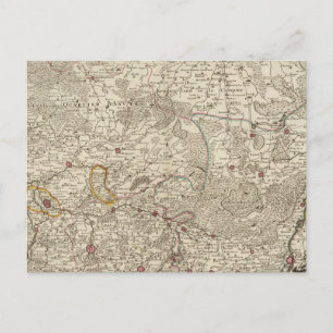 Belgien und Niederlande Postkarte