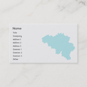 Belgien - Unternehmen Visitenkarte