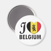 Belgien v2 Liebe Magnet (Vorderseite/Rückseite)