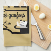 Belgien Waffeln Geschirrtuch (Viertel Falte)