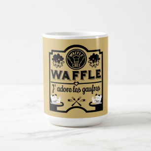 Belgien Waffeln Kaffeetasse