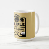 Belgien Waffeln Kaffeetasse (VorderseiteRechts)