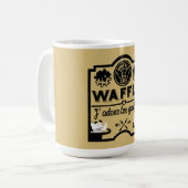 Belgien Waffeln Kaffeetasse (Vorderseite Links)