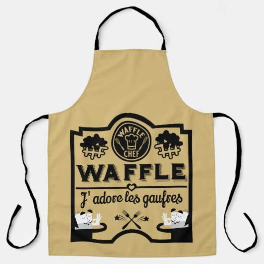 Belgien Waffeln Schürze (Vorderseite)