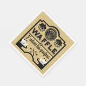 Belgien Waffeln Serviette (Ecke)