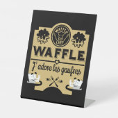 Belgien Waffeln Sockelschild (Vorderseite)