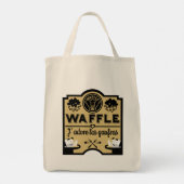 Belgien Waffeln Tragetasche (Rückseite)
