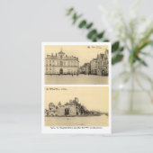 Belgien, Ypres - Bombardierung WW1 Postkarte (Stehend Vorderseite)