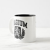 Belgien Zweifarbige Tasse (Vorderseite Links)