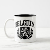 Belgien Zweifarbige Tasse (Links)