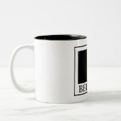 Belgien Zweifarbige Tasse (Links)
