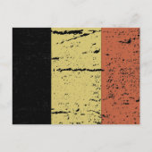 BELGIENFLAGE POSTKARTE (Vorderseite)