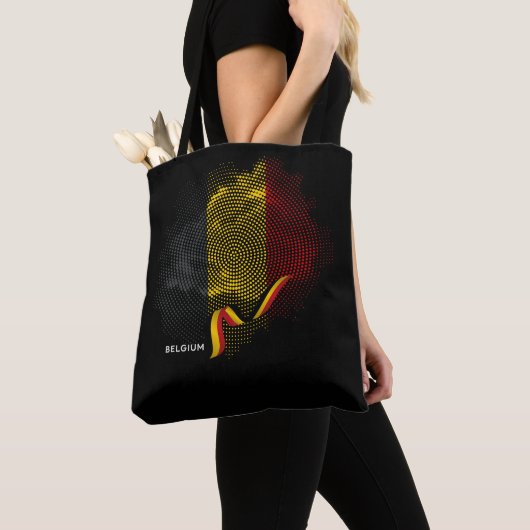 Belgienflagge Tasche (Von Nahem)