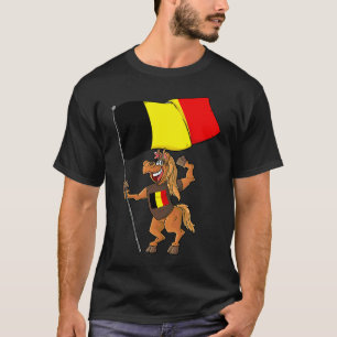 Belgier Fan Pferd T-Shirt