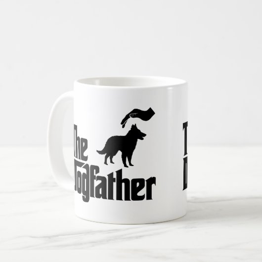 Belgier Groenendael Kaffeetasse (Vorderseite Links)