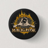 Belgier Malinois - belgischer Schäfer - Maligator Button (Vorderseite)
