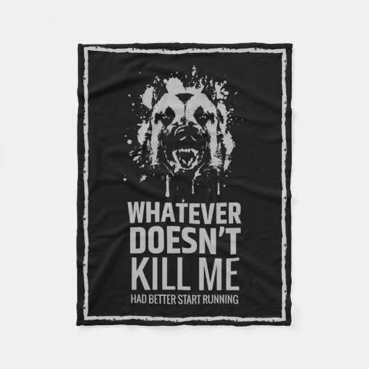 Belgier Malinois - belgischer Schäfer - Mechelaar Fleecedecke (Vorderseite)
