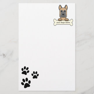 Belgier Malinois Briefpapier