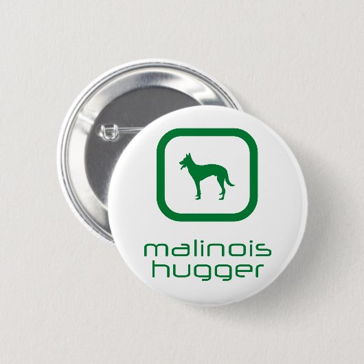 Belgier Malinois Button (Vorne & Hinten)