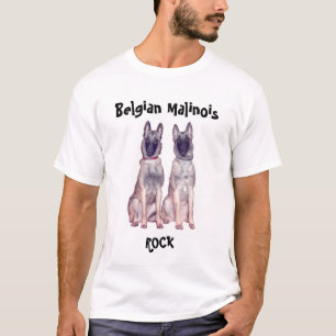 Belgier Malinois Felsen T-Shirt