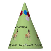 Belgier Malinois Geburtstag Partyhütchen (Rechts)